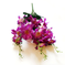 искусственные цветы георгины цвета фиолетовый 7