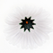 искусственные цветы головка ромашки диаметр 10 цвета белый 6