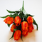 искусственные цветы тюльпан цвета оранжевый 2