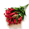 искусственные цветы тюльпаны-лилии цвета красный 4